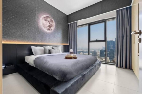 Cosmic Sky Suite Scenic High floor 1BR- with Dubai Mall Access